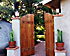 Casterline Residence remodel, custom gate detail